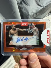 VITOR PETRINO NOVATO SAFIRA AUTOMÁTICA /25 LARANJA UFC TOPPS CROMADO 2025 comprar usado  Enviando para Brazil