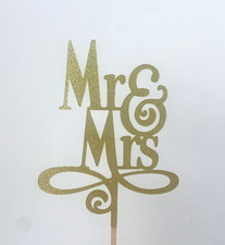 Mrs cake topper for sale  KIRKCALDY