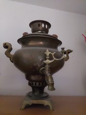 Samowar holzkohle messing gebraucht kaufen  Nürnberg