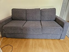 Dark blue fabric for sale  LEEDS