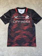 Saracens rugby shirt for sale  WAKEFIELD
