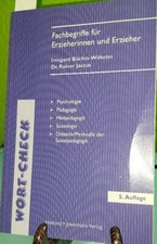 Wortcheck fachbegriffe erziehe gebraucht kaufen  Fürstenberg/Havel