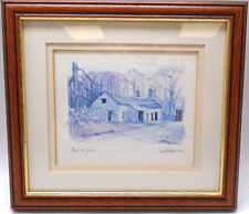 Framed print road for sale  MIRFIELD