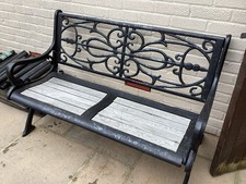 Garden bench.heavy cast for sale  LUTON