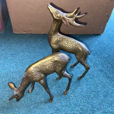 Pair deer figurines for sale  SOUTHAMPTON