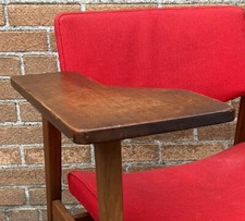 Usado, Cadeira Gunlocke braço mesa/superfície de escrita destacável meados do século moderna 2435? comprar usado  Enviando para Brazil