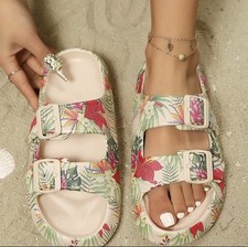 Sandálias femininas de praia havaiana tropical 42-43 UE comprar usado  Enviando para Brazil