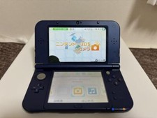 Console Nintendo New 3DS LL XL azul metálico Dual IPS somente s0245M comprar usado  Enviando para Brazil