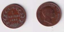 Kreuzer kupfer münze gebraucht kaufen  Borna