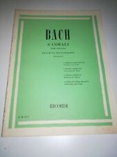 Bach corali per usato  Salerno