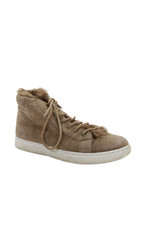 Botas Polo Ralph Lauren Feminina de Camurça Forrada de Pele com Cadarço no Tornozelo Marrom Tamanho 7B comprar usado  Enviando para Brazil