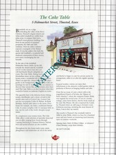 Usado, Mesa de bolo thaxted Essex hidromel madeiras restaurante Blake End Essex c.2001 anúncio comprar usado  Enviando para Brazil
