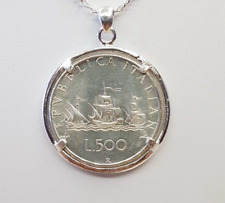 Pendente argento con usato  Monreale