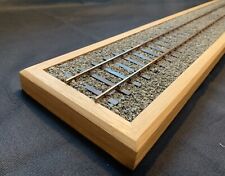 Tablón fotográfico de pista de exhibición de ferrocarril modelo calibre O segunda mano  Embacar hacia Mexico