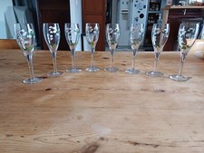 Flutes champagne cristal d'occasion  Lamonzie-Saint-Martin