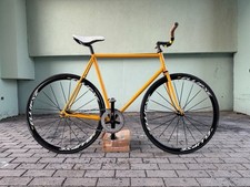 Track Bike Fixed Gear Fixie Bicycle 57cm, Yellow, comprar usado  Enviando para Brazil