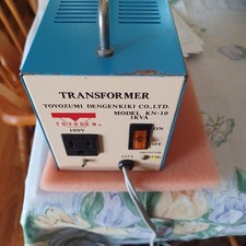 TOYOZUMI KN-10 DENGENKIKI TRANSFORMADOR STEP DOWN 1KVA comprar usado  Enviando para Brazil