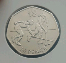 hockey 50p coin for sale hockey 50p coin for sale NOTTINGHAM