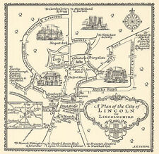 Plan city lincoln for sale  LONDON