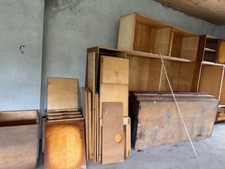 Meble z lat 70 tych segment PRL niekompletny szafki szafa do garażów piwnic, używany na sprzedaż  PL