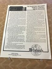 Original mcintosh mac4300 for sale  Buffalo