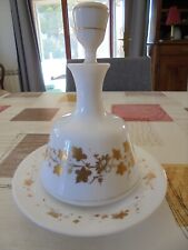 Carafe soucoupe opaline d'occasion  Meschers-sur-Gironde