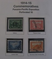 Usa 1914 panama usato  Italia