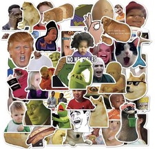 Usado, Adesivos estilo engraçado meme 50 peças adesivos mistos estilo videira acabamento fosco adesivos comprar usado Usado, Adesivos estilo engraçado meme 50 peças adesivos mistos estilo videira acabamento fosco adesivos comprar usado  Enviando para Brazil