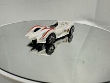 CARRO DE CORRIDA HOT WHEELS SPEED RACER MACH 6 BRANCO FUNDIDO 1:64 para uso com acessórios comprar usado  Enviando para Brazil