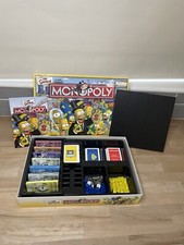 Simpsons monopoly board for sale  HEREFORD