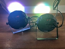 DOIS (2x) efeitos de luz de palco Venue Thinpar 64 RGBA LED DMX compacto Slim Par Can comprar usado  Enviando para Brazil