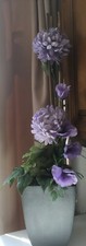 Lilacs chrysanthemum floral for sale  STOCKPORT