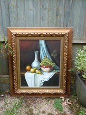 Original framed oil for sale  WIGSTON
