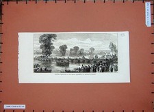 Old antique print for sale  UK