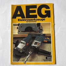 Aeg elektrowerkzeuge katalog gebraucht kaufen  Dörverden
