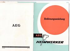 Jab3 bedienungsanleitung aeg gebraucht kaufen  Mühlhausen/Thüringen