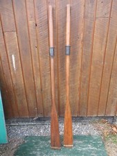 Vintage wood oars for sale  Newport