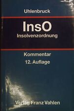 Insolvenzordnung kommentar uhl gebraucht kaufen  Koblenz