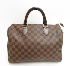 Autêntica bolsa de mão Louis Vuitton Damier Plane Speedy 30 #40416 comprar usado  Enviando para Brazil