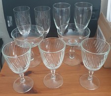 Vintage glasses champagne for sale  GLOUCESTER