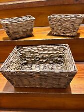 Piece wicker basket for sale  Tellico Plains