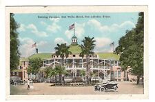 Cartão postal vintage TX Bathing Pavillion Hot Wells Hotel San Antonio Texas comprar usado  Enviando para Brazil