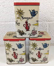 Vintage tin tea for sale  EXETER