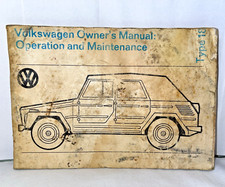 Volkswagen owners manual for sale  Stewartstown