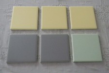 Lote de SEIS MCM azulejos cerâmicos não usados 4,25 polegadas Suntile Robertson asteca, usado comprar usado  Enviando para Brazil