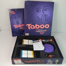 Taboo game unspeakable for sale  Grove