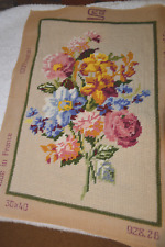 Gobelin stickbild blumenstrau� gebraucht kaufen  Neunkirchen-Seelscheid