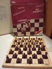 Wooden chess game d'occasion  Expédié en Belgium