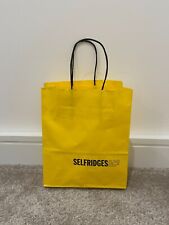 Selfridges yellow small for sale  UK