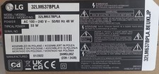 Ricambi per 32lm637bpla usato  Gela